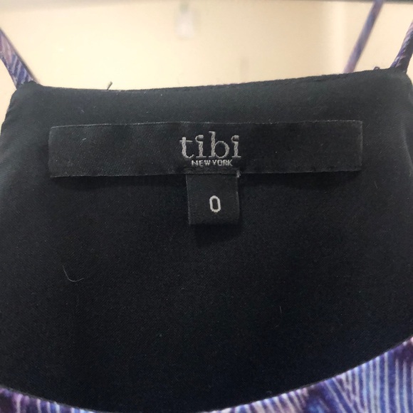 Tibi high low hem spaghetti t-strap dress - Picture 2 of 4